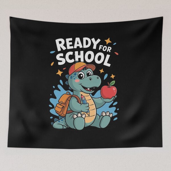 Item preview,  Dinosaur - Tyrannosaurus Rex - Back To School Tyrannosaurus  designed and sold by TiredPack.