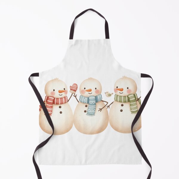 Item preview, Cute Snowman Trio Christmas Winter Friends designed and sold by ZYNORAworld.