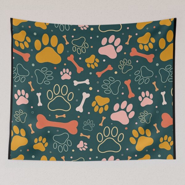 Item preview, Pawprints Patterns designed and sold by GraphicMondaze.