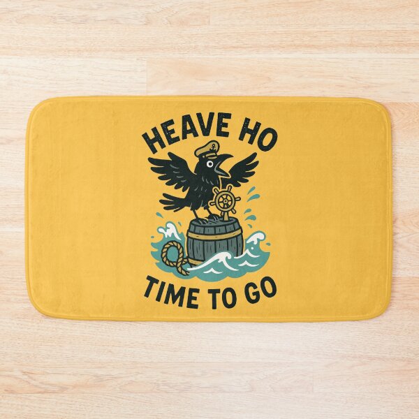 Item preview, Heave Ho Captain Crow designed and sold by PrintSmithArt.