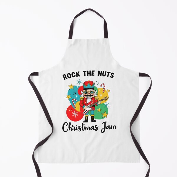 Item preview, Rock The Nuts Guitar Nutcracker Christmas Design designed and sold by SeGoArtDesign.