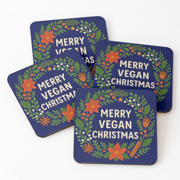 Item preview, Merry Vegan Christmas designed and sold by Miagolio.