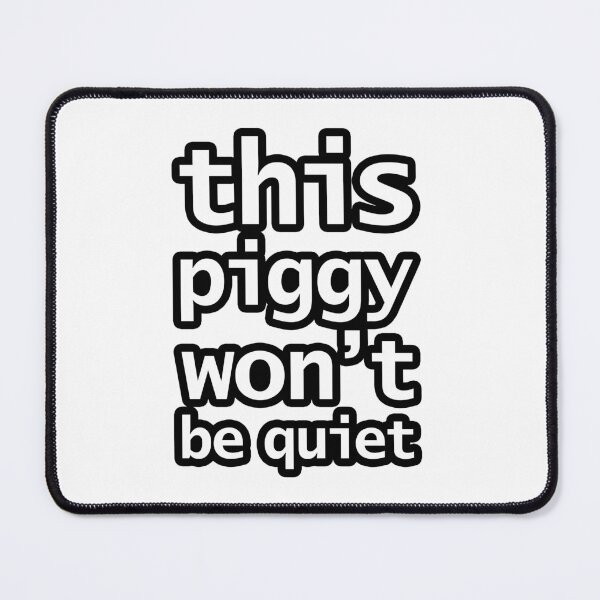 Item preview, Funny Quotes Can't Silence This Swine designed and sold by ellenhenry.