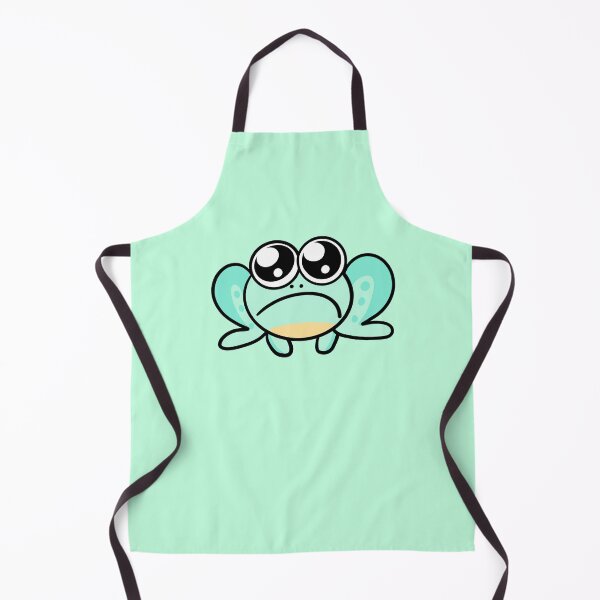 Item preview, Cute Emotional Frog Emoji – Sad Green Frog designed and sold by SolarWayfarer.