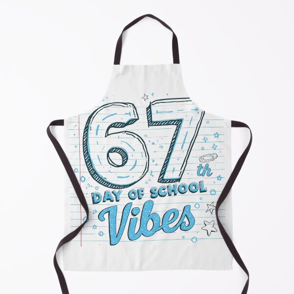 Item preview, 67th Day of School Vibes T-Shirt | Funny School Milestone | Teacher Student Tee designed and sold by GAIDREDA.