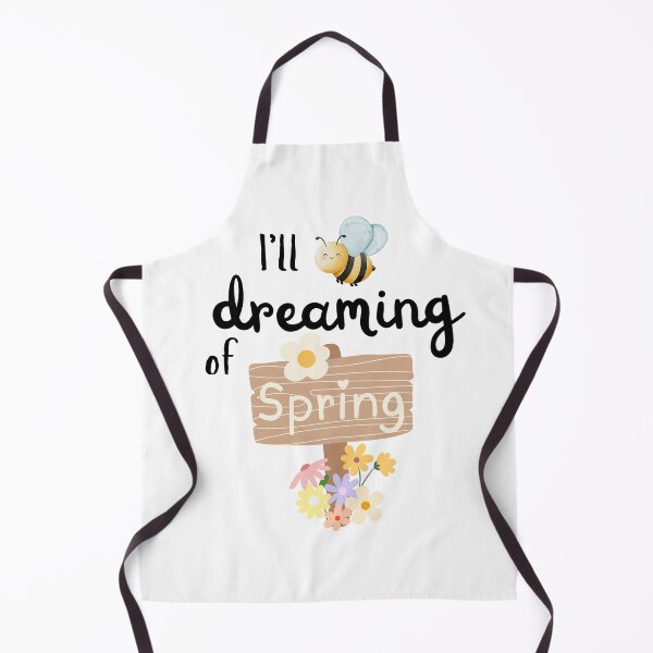 Item preview, I’ll Bee Dreaming of Spring – Cute Bee Spring Flowers designed and sold by SunandShade.