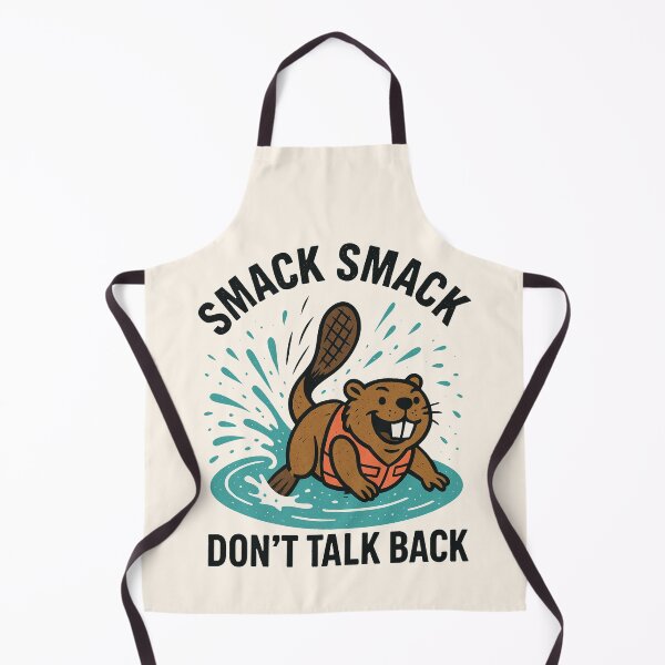 Item preview, Smack Smack Beaver designed and sold by PrintSmithArt.