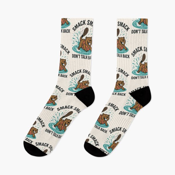 Item preview, Smack Smack Beaver designed and sold by PrintSmithArt.