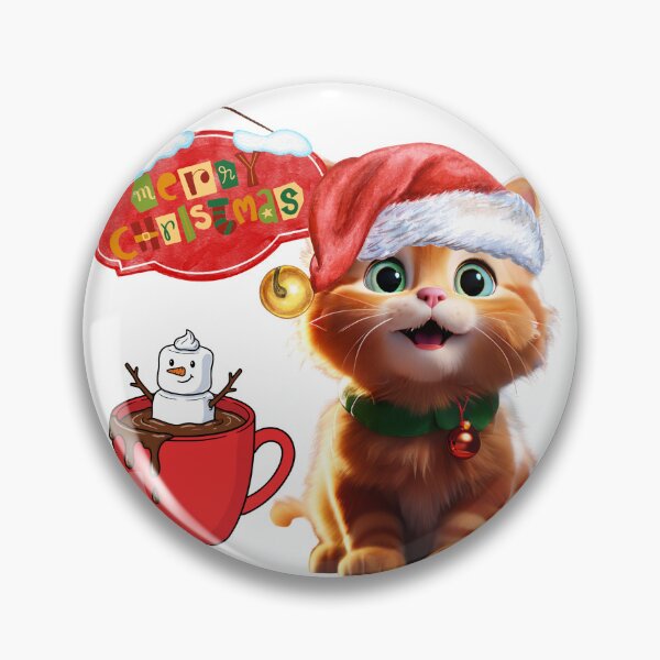 Item preview, Ginger cat and Christmas designed and sold by Skifia.