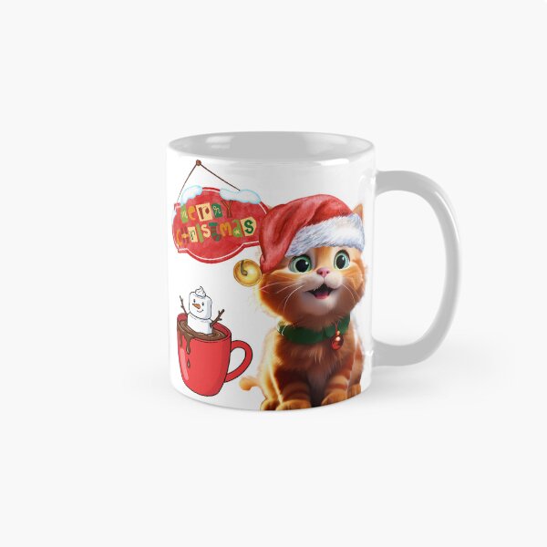 Item preview, Ginger cat and Christmas designed and sold by Skifia.