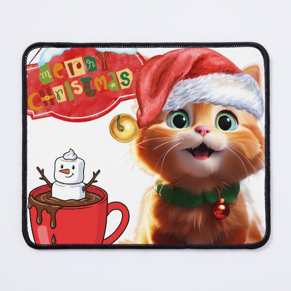Item preview, Ginger cat and Christmas designed and sold by Skifia.