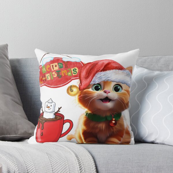 Item preview, Ginger cat and Christmas designed and sold by Skifia.