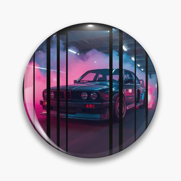 Item preview, B.W30 the Power of the 3 series drifting with neon smoke, retro 80s 12 designed and sold by Neon G.