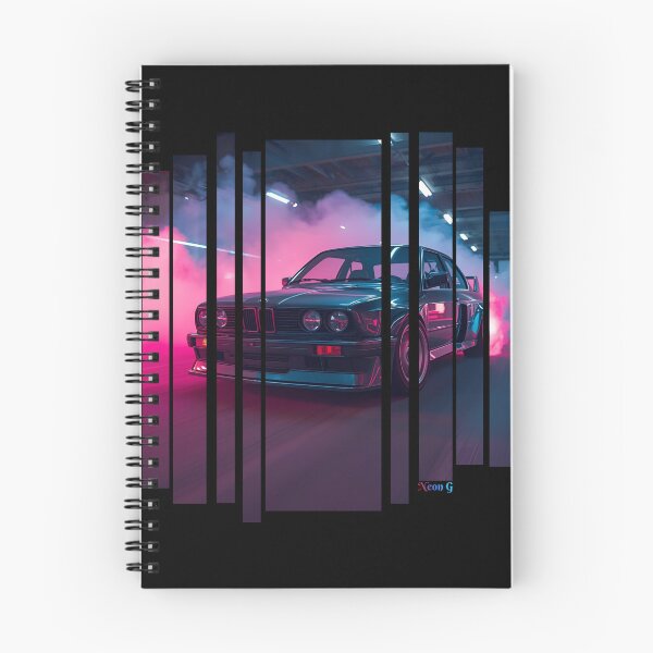 Item preview, B.W30 the Power of the 3 series drifting with neon smoke, retro 80s 12 designed and sold by Neon G.