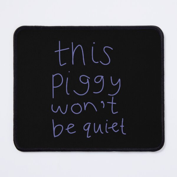 Item preview, Funny Quotes Silent Pig designed and sold by ellenhenry.