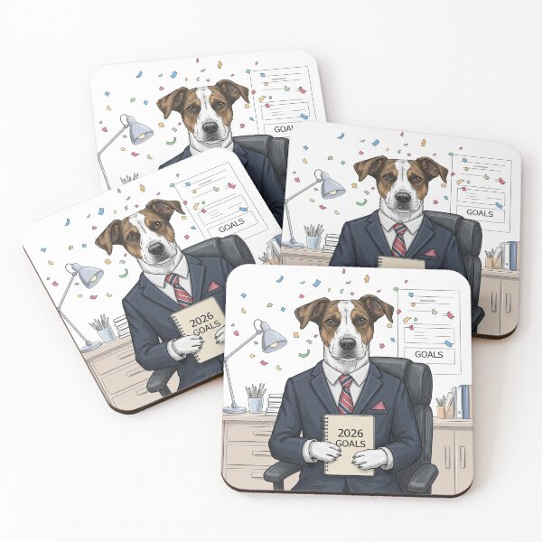 Item preview, Business Dog 2026 designed and sold by PetJoyPrintsCO.