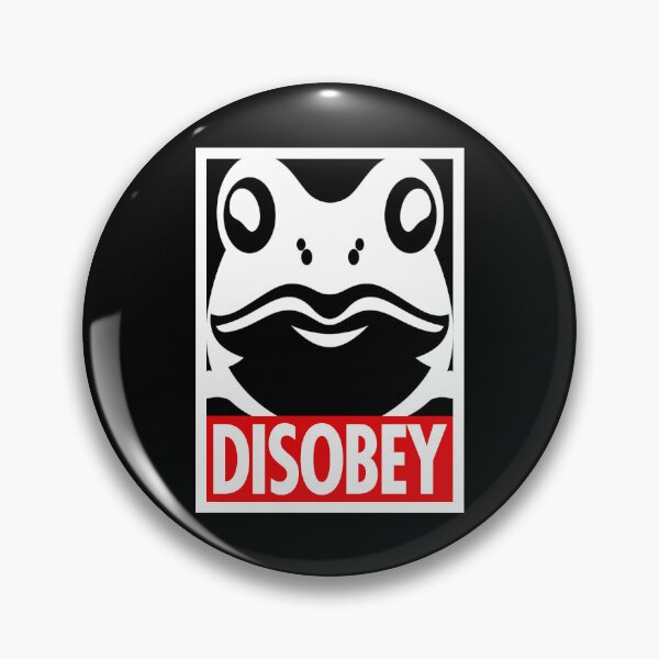 Item preview, Portland Frog - Disobey designed and sold by Thelittlelord.