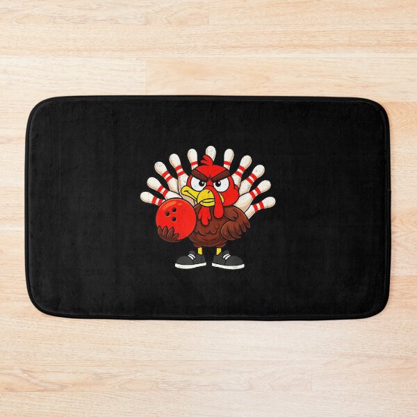 Item preview, Funny Turkey Bowling Thanksgiving Sports Humor Boy Kids  designed and sold by JEFDodsonArt.