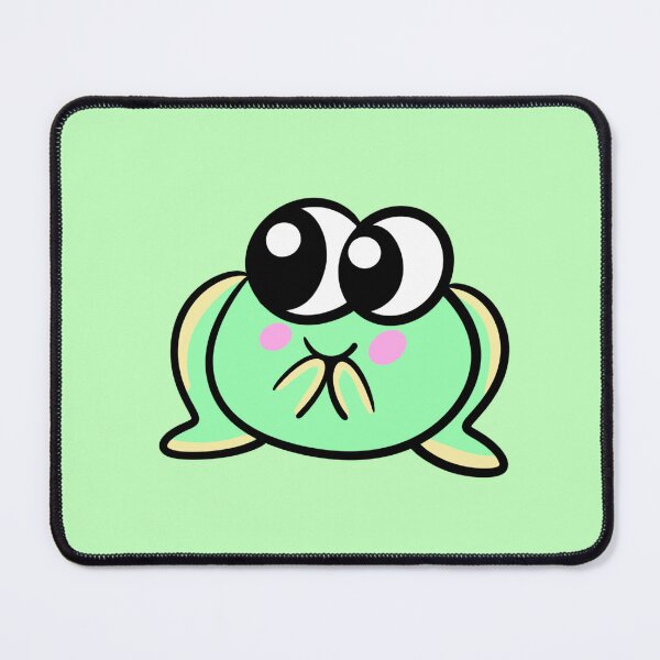 Item preview, Kawaii cheaky frog - Funny and embarrassed frog design designed and sold by SolarWayfarer.
