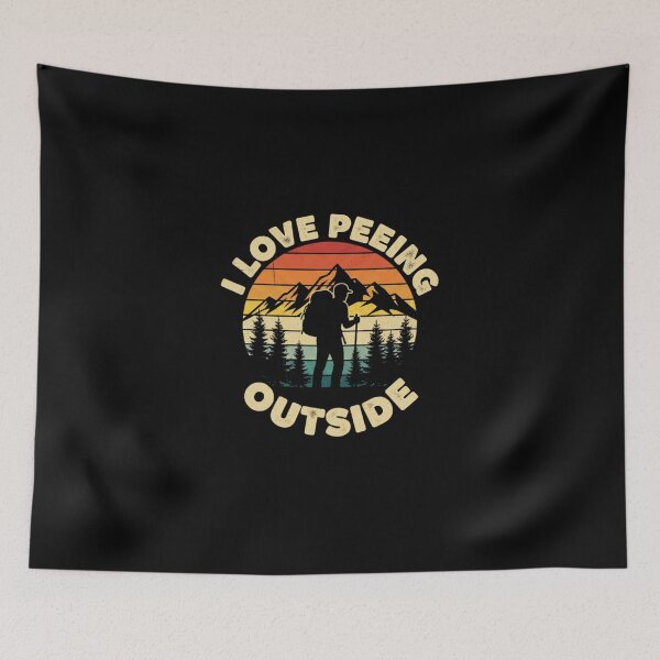 Item preview, I Love Peeing Outside – Funny Camping & Outdoor Humor designed and sold by JustCrafted.