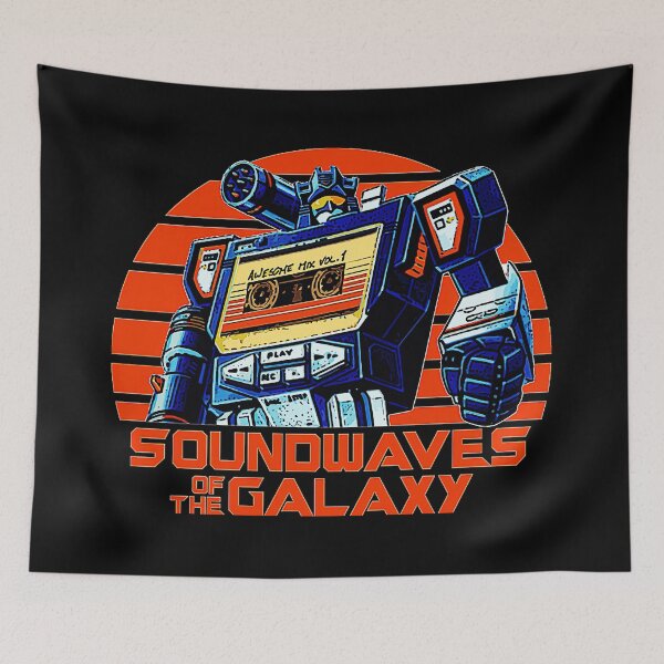 Item preview, Soundwaves Of The Galaxy designed and sold by LaurenceLeroux.