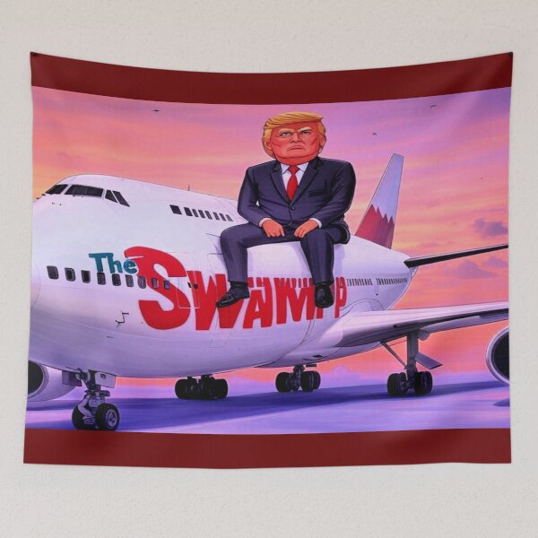 Item preview, The Swamp Drainer – Trump Rides Again designed and sold by daweave77.