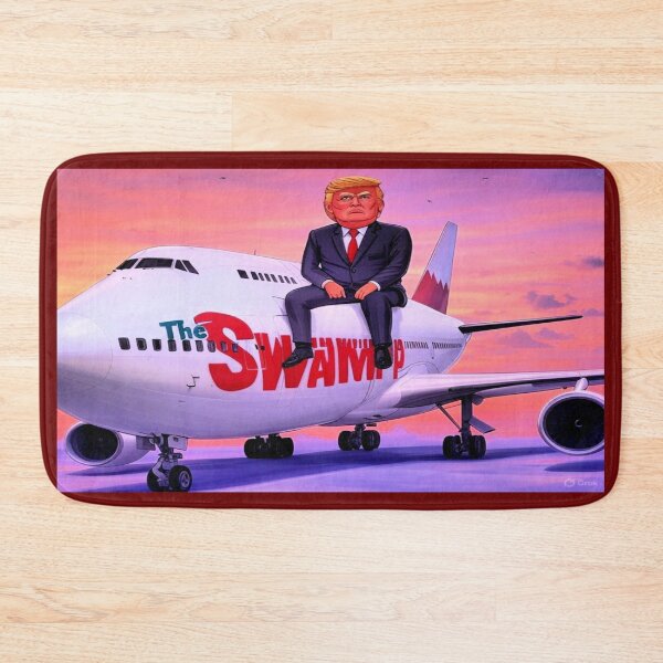Item preview, The Swamp Drainer – Trump Rides Again designed and sold by daweave77.