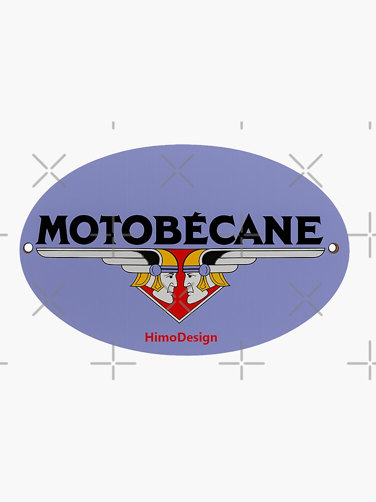Sticker avec l'œuvre « motobecane » de l'artiste OtherGames