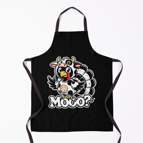 Item preview, Funny Turkey Cow Moo Thanksgiving Turkey designed and sold by JEFDodsonArt.