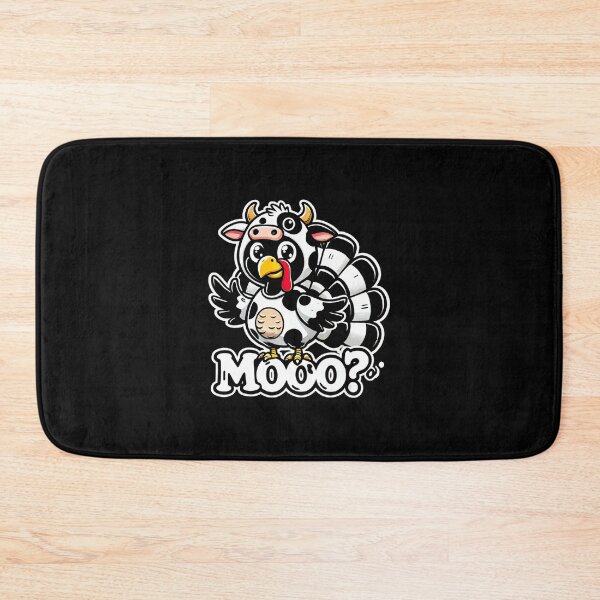 Item preview, Funny Turkey Cow Moo Thanksgiving Turkey  designed and sold by JEFDodsonArt.