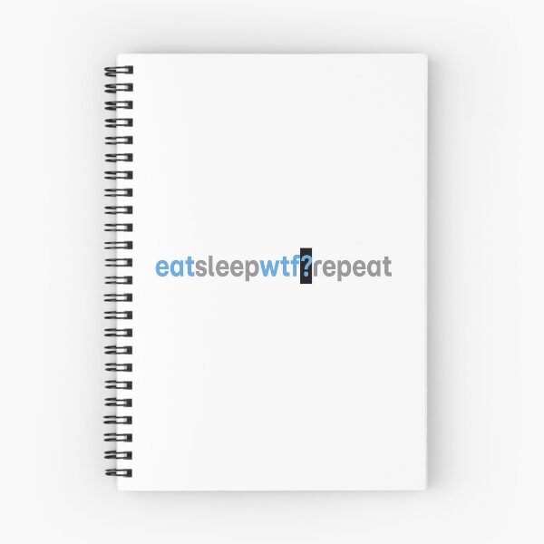 Item preview, eat sleep wtf? repeat designed and sold by media73.