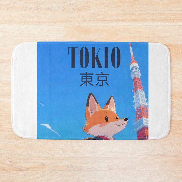 Item preview, Cute Fox In The Tokio Tower designed and sold by Aguilar Trips.