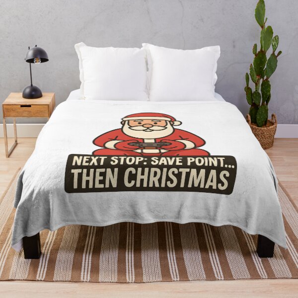 Item preview, Gamer Santa – Next Stop: Save Point, Then Christmas designed and sold by SVALANART.