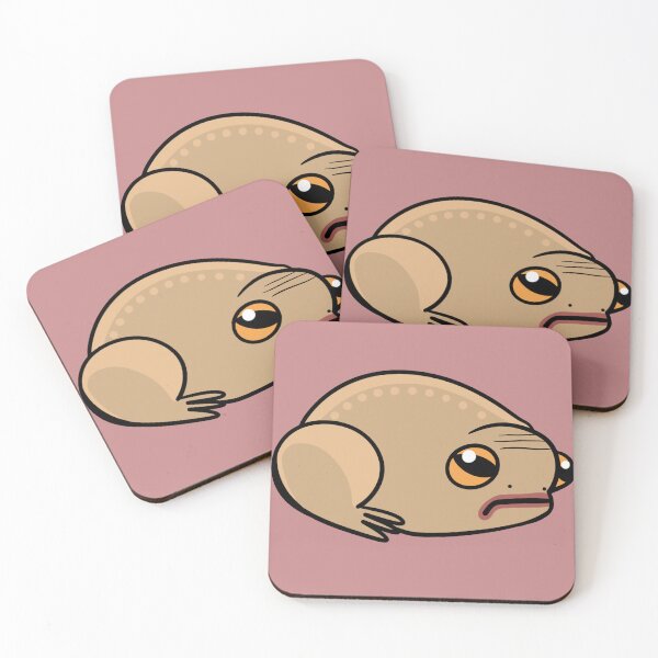 Item preview, Funny grumpy toad - Silly Cartoon Toad design designed and sold by SolarWayfarer.