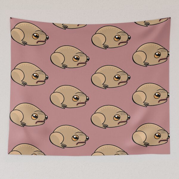 Item preview, Funny grumpy toad - Silly Cartoon Toad design designed and sold by SolarWayfarer.