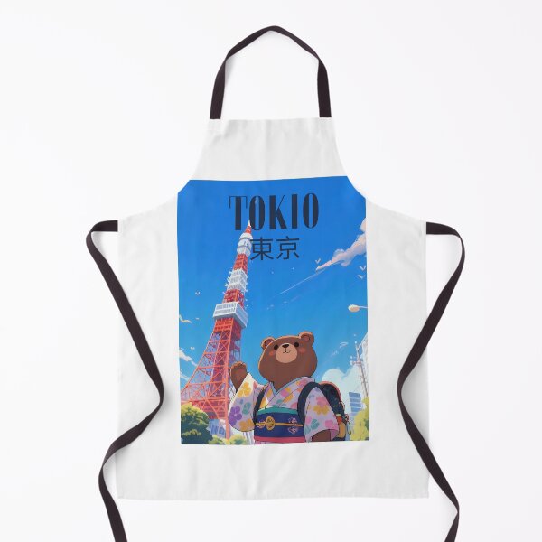 Item preview, Cute Bear In The Tokio Tower designed and sold by Aguilar Trips.