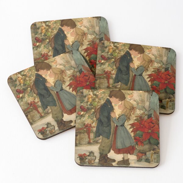 Item preview, Winter Romance by the Christmas Tree designed and sold by daila70.