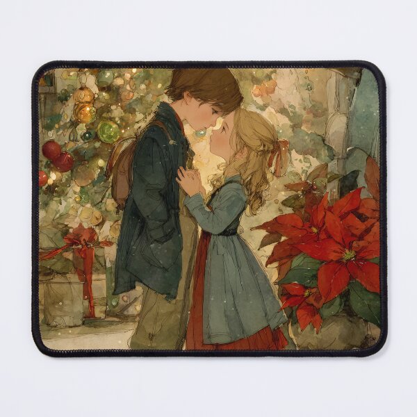 Item preview, Winter Romance by the Christmas Tree designed and sold by daila70.
