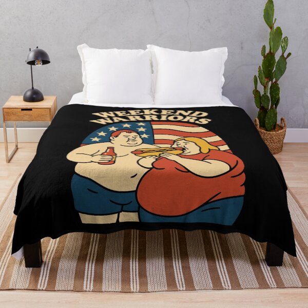 Item preview, Weekend Warriors Funny American BBQ Art designed and sold by Victor Shadehorn.