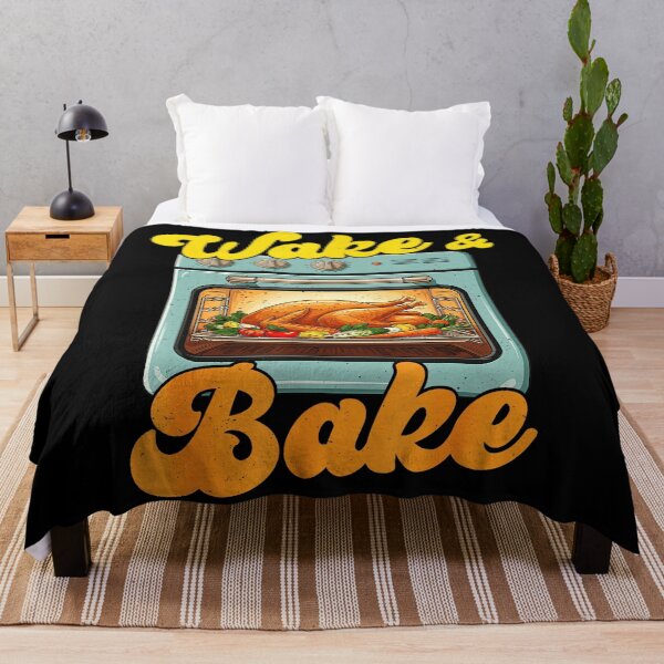 Item preview, Funny Turkey Day Thanksgiving Wake And Bake Dad designed and sold by JEFDodsonArt.