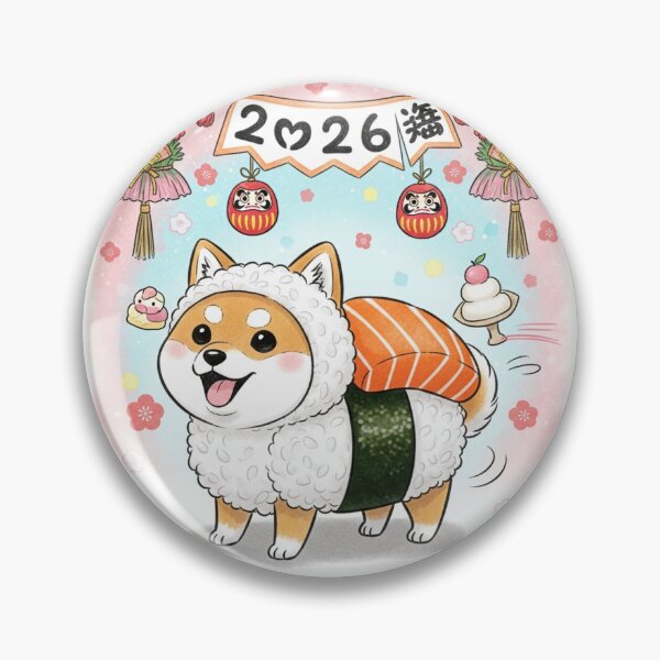 Item preview, Sushi Dog 2026 designed and sold by PetJoyPrintsCO.