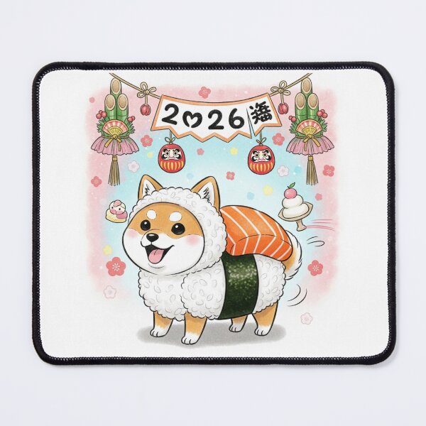 Item preview, Sushi Dog 2026 designed and sold by PetJoyPrintsCO.