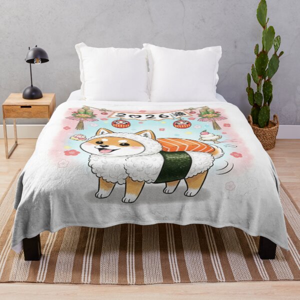 Item preview, Sushi Dog 2026 designed and sold by PetJoyPrintsCO.