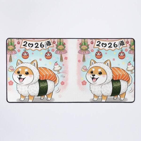 Item preview, Sushi Dog 2026 designed and sold by PetJoyPrintsCO.