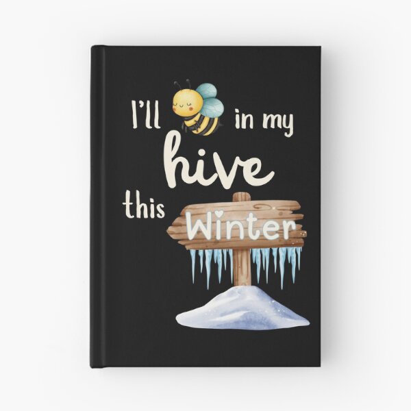 Item preview, Cute Bee in My Winter Hive – I’ll Bee in My Hive This Winter designed and sold by SunandShade.