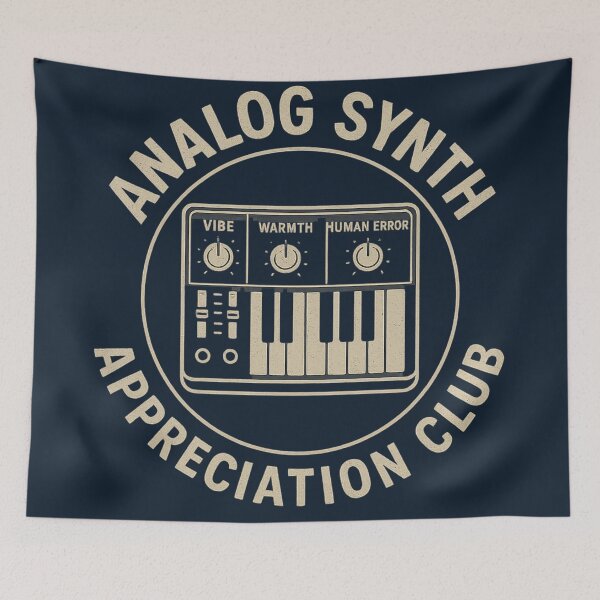 Item preview, Analog Synth Appreciation Club designed and sold by peaknerd.