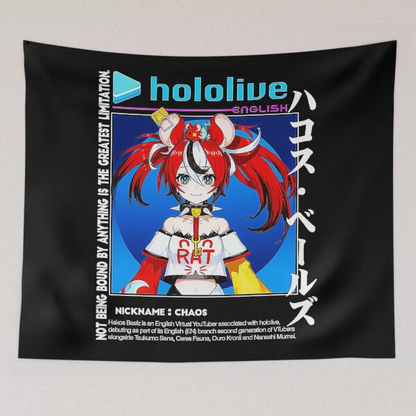 Item preview, Hololive - Hakos Baelz designed and sold by RomConrad.