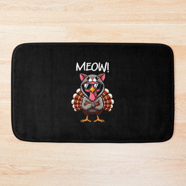 Item preview, Funny Turkey Disguised As A Cat Meow Funny Thanksgiving  designed and sold by JEFDodsonArt.