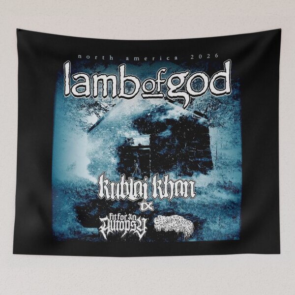 Aperçu de l'œuvre La tournée Lamb of God 2026 est en cours. créée et vendue par dingtonlinda17.