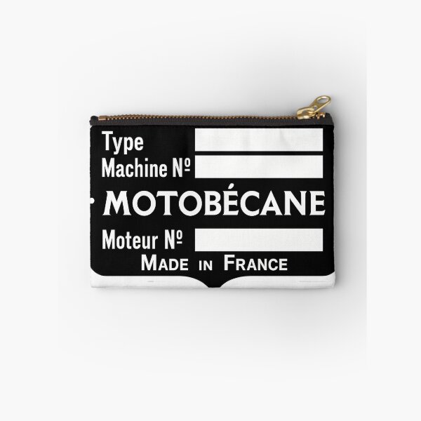 Item preview, vintage motobecane license plate designed and sold by Himothep.